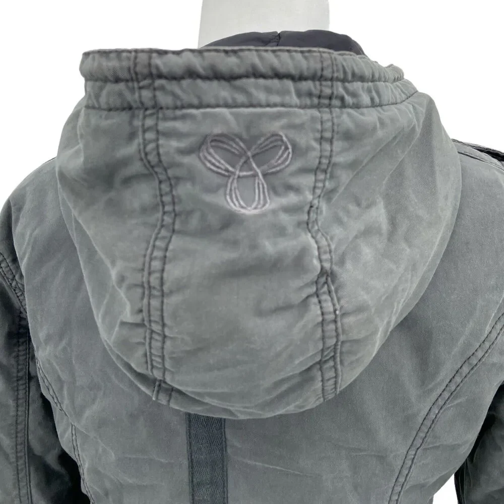 TNA Platoon Women’s Military Style‎ Green Jacket Sz Small